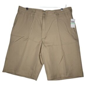 PGA Tour Golf Chinchilla Shorts Mens 34 Activewear Preppy Flat Front NEW W/Tags
